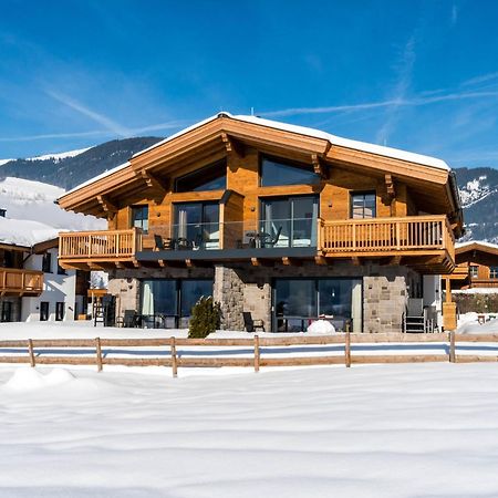 Detached Luxury Holiday Home With Sauna Niedernsill Exterior foto