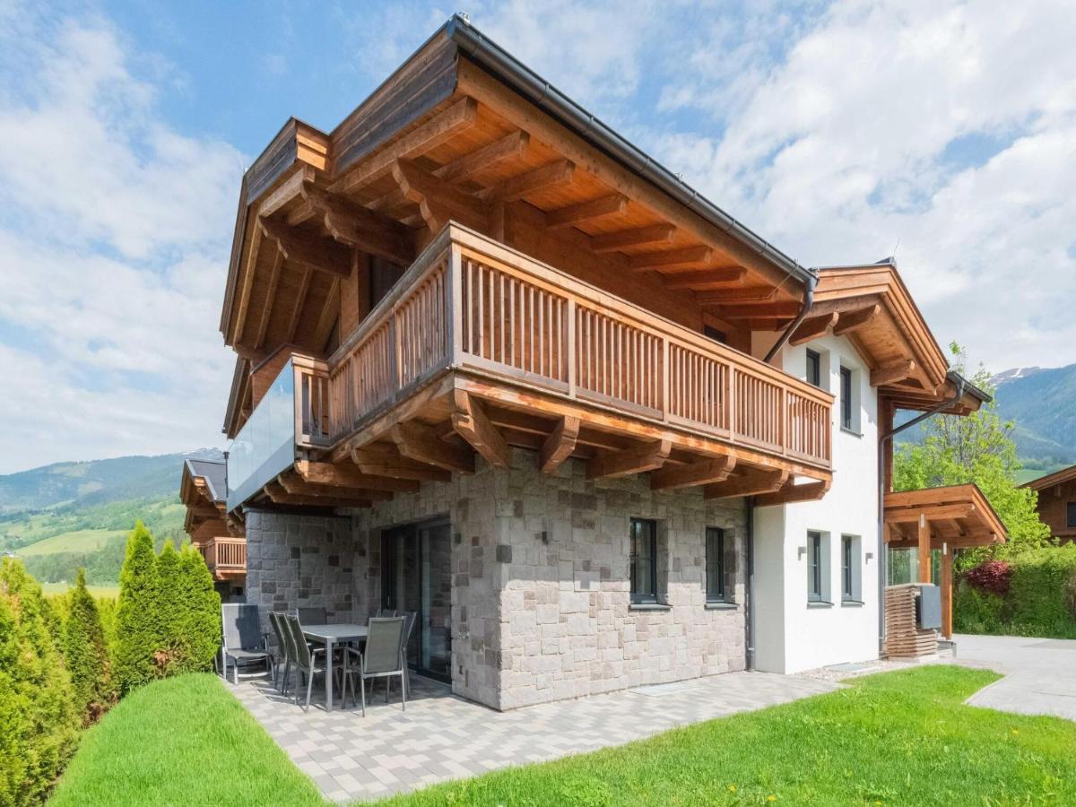 Detached Luxury Holiday Home With Sauna Niedernsill Exterior foto